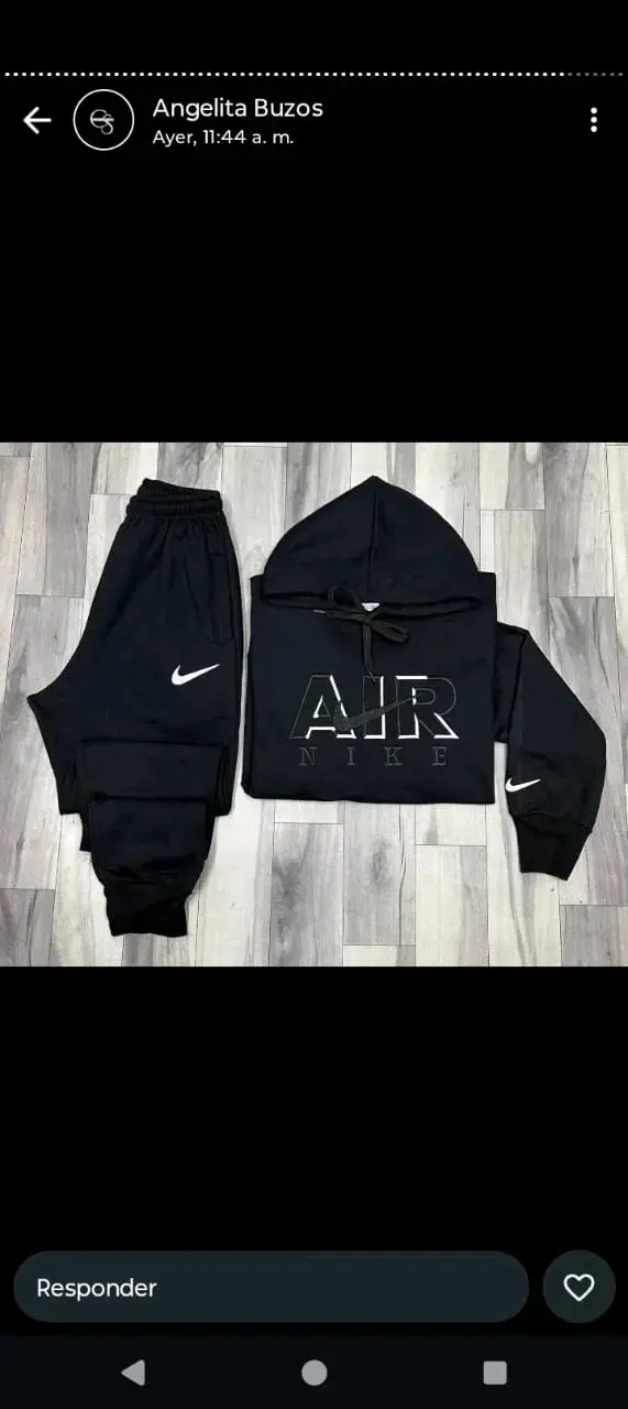 Conjunto deportivo negro con capucha Hilfiger - 6