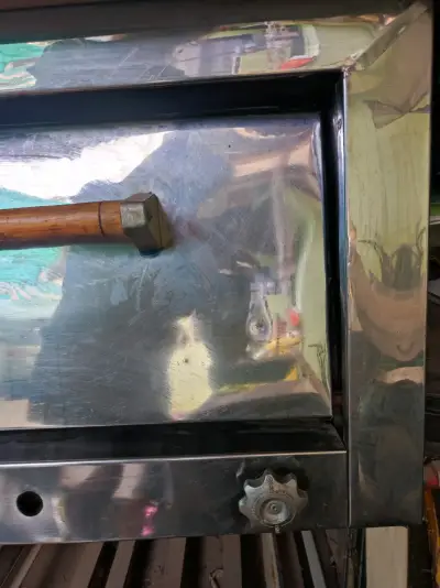 Horno de acero inoxidable con puerta de vidrio - miniatura 1