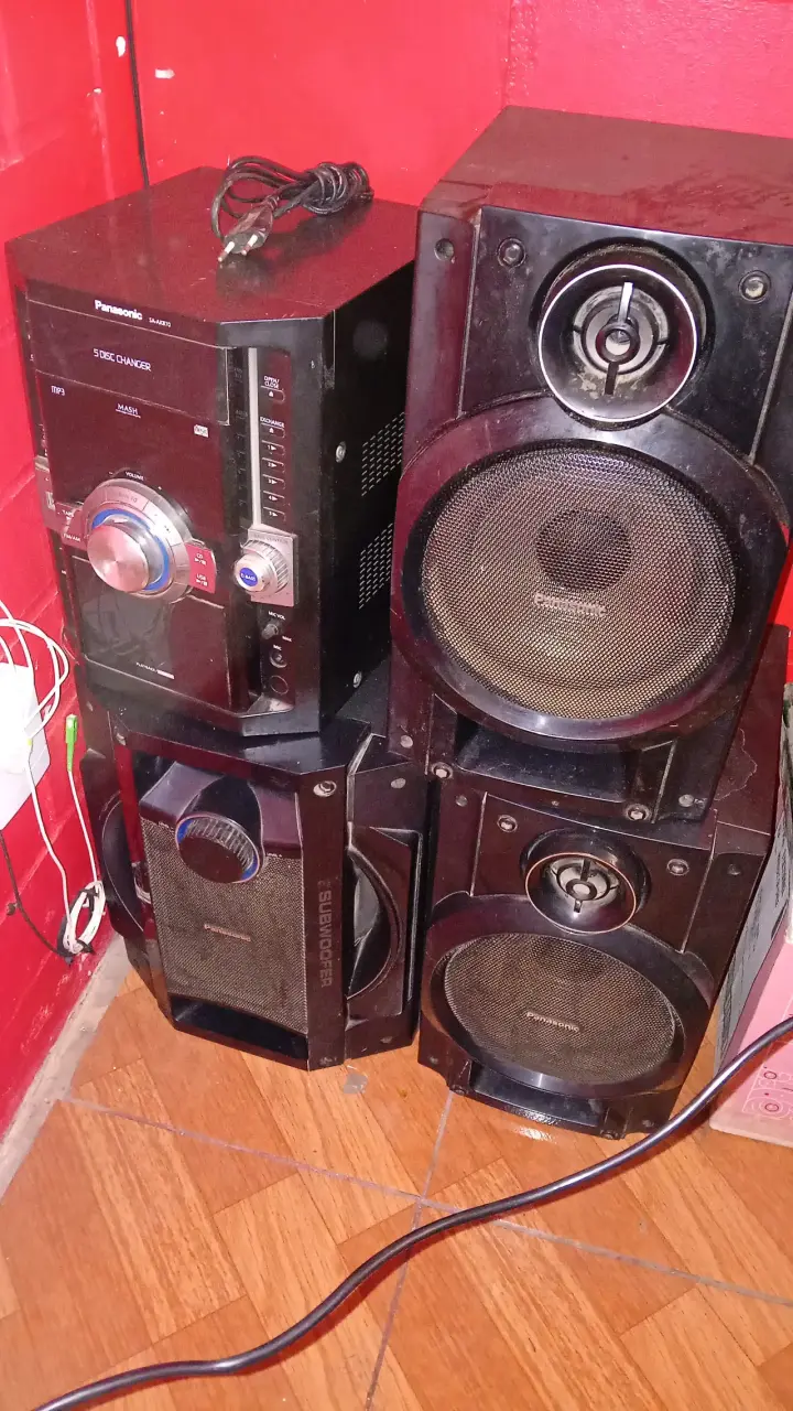 Sistema de sonido Panasonic con subwoofer - 1