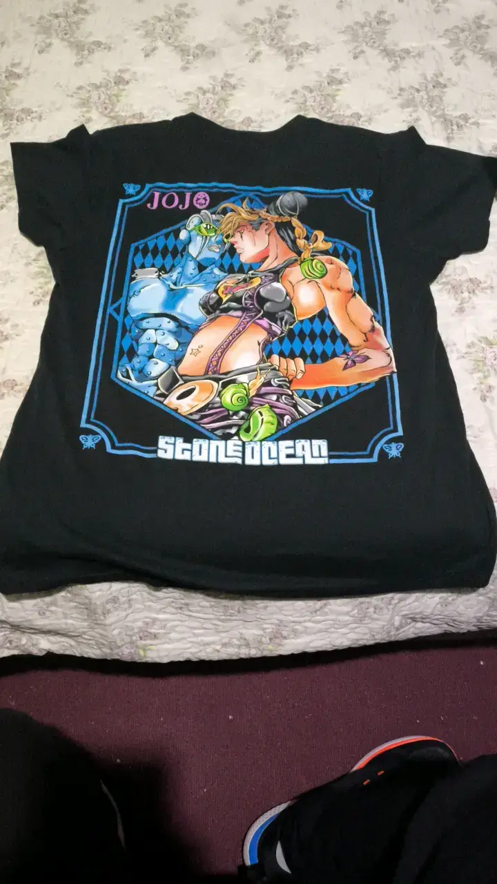 Polera JoJo's Bizarre Adventure negra - 2