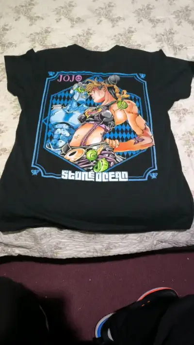 Polera JoJo's Bizarre Adventure negra - miniatura 2