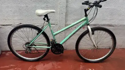 Bicicleta Sportek MTB 26 verde menta - miniatura 1
