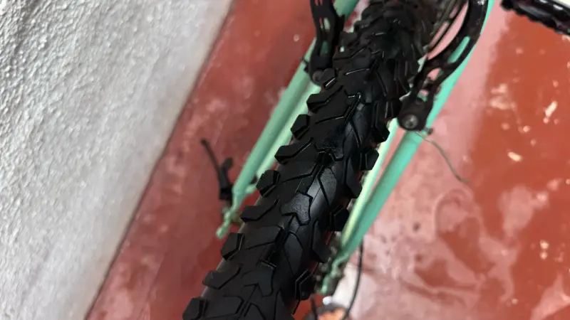 Bicicleta Sportek MTB 26 verde menta - 2