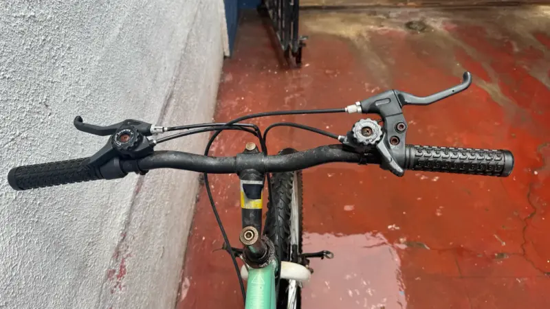 Bicicleta Sportek MTB 26 verde menta - 3
