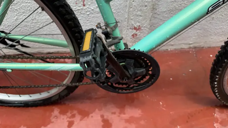 Bicicleta Sportek MTB 26 verde menta - 4