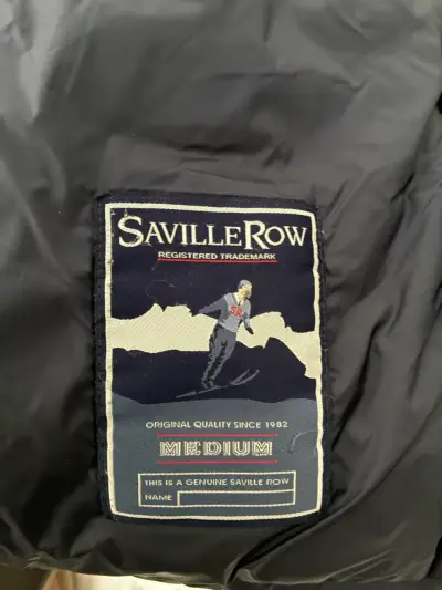 Chaqueta pluma Saville Row talla M. Original. - miniatura 2