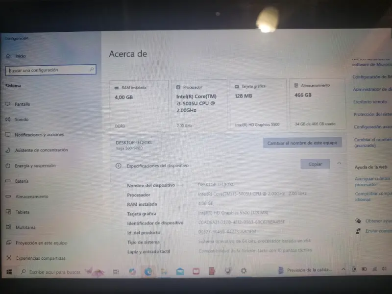 Laptop Lenovo Yoga 500 convertible - 5