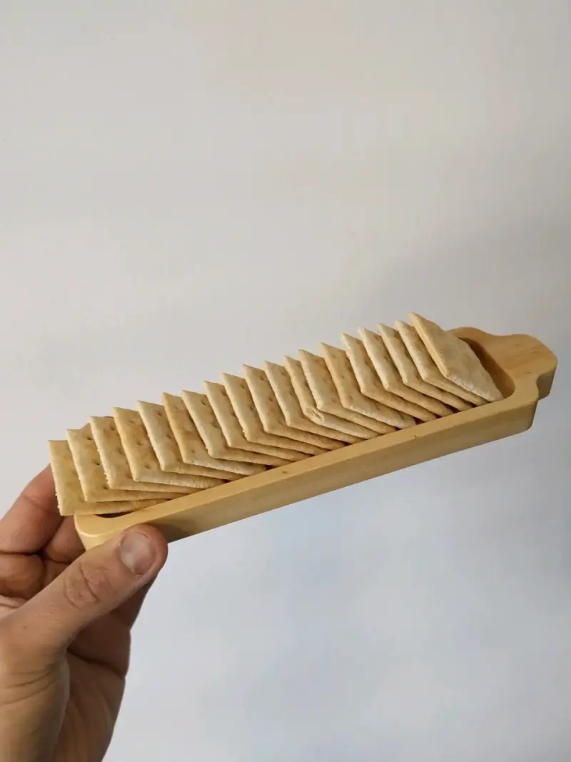 Bandeja de madera para galletas - 2