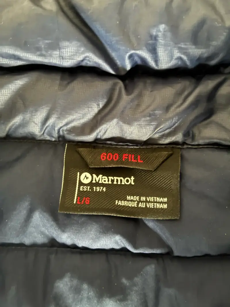 Chaqueta de pluma, Marmot, talla L. Original. - 6