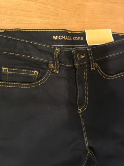 Jeans Michael Kors azul oscuro mujer - miniatura 3