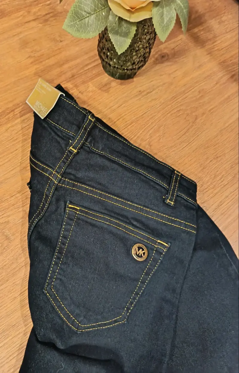Jeans Michael Kors azul oscuro mujer - 4