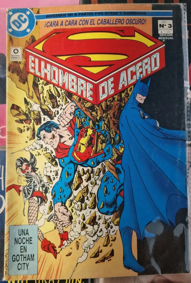 Cómic Superman El Hombre de Acero número 3