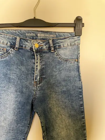 Jeans azul Sybilla Super Push Up - miniatura 2