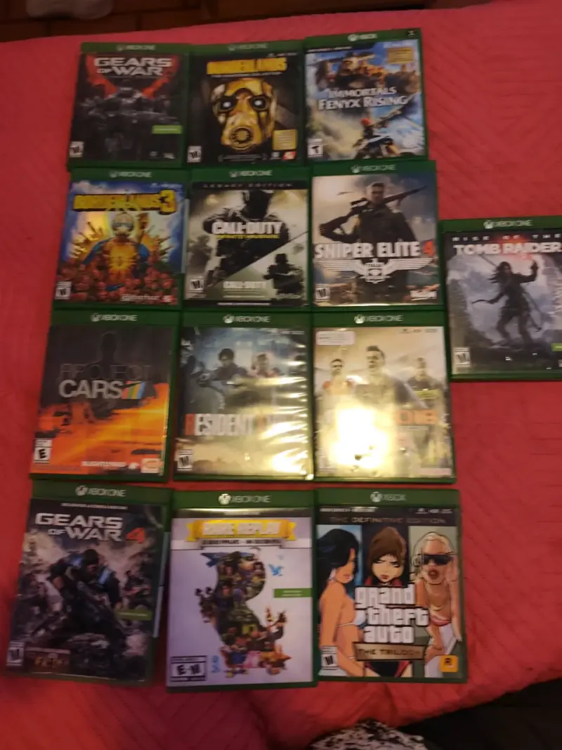 Colección de videojuegos Xbox One y X variados - 2