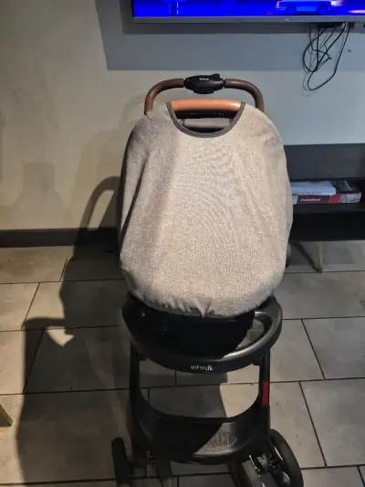 Silla de auto Infanti gris para bebé - miniatura 6