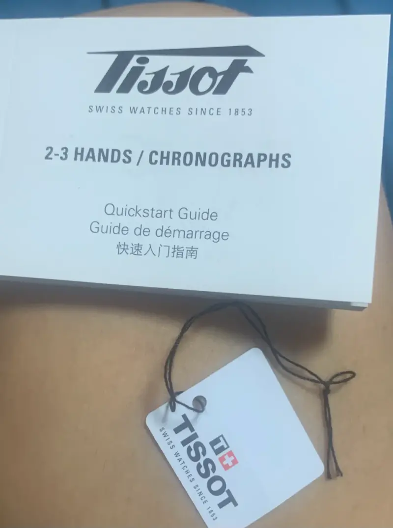 Reloj Tissot de acero inoxidable en caja original - 3