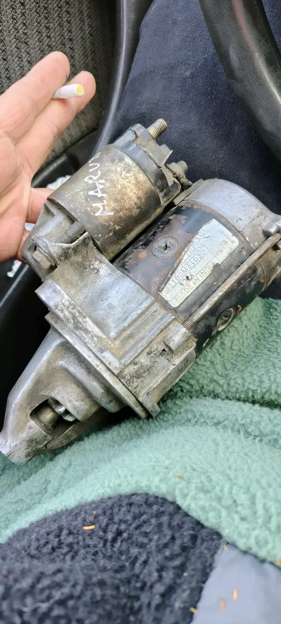 Motor de arranque Suzuki maruti 2005 - 3