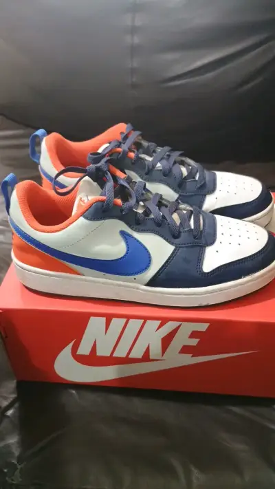 Zapatillas Nike deportivas azul y blanco - miniatura 2