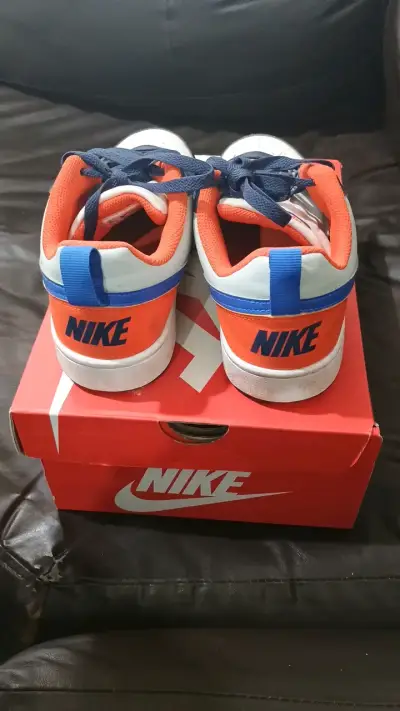 Zapatillas Nike deportivas azul y blanco - miniatura 3