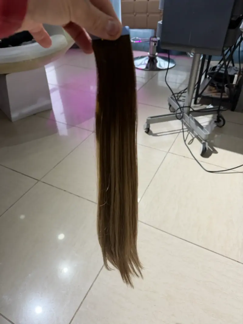 Extensiones de cabello natural Balayage - 3