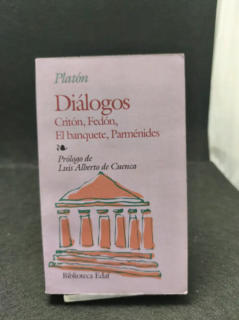 Libro Diálogos de Platón - Biblioteca Edaf - 1