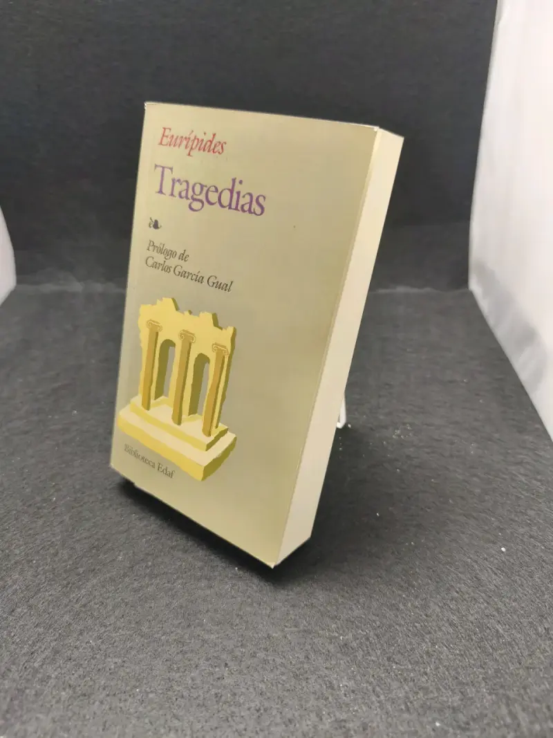Libro 'Tragedias' de Eurípides - Biblioteca Edaf - 3
