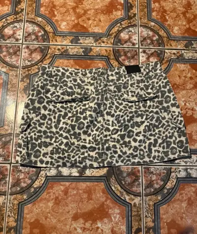 Falda corta animal print Sybilla talla XXL - miniatura 2
