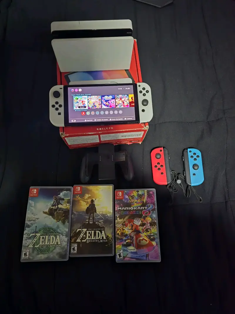 Nintendo Switch OLED desbloqueada - 2