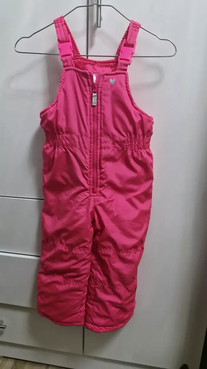Jardinera de nieve infantil rosa - 1