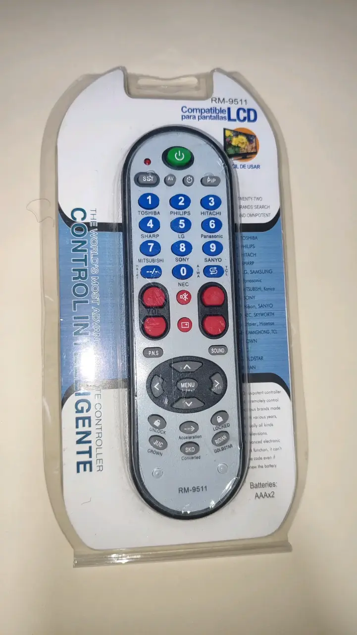 Control remoto universal RM-9511 para TV