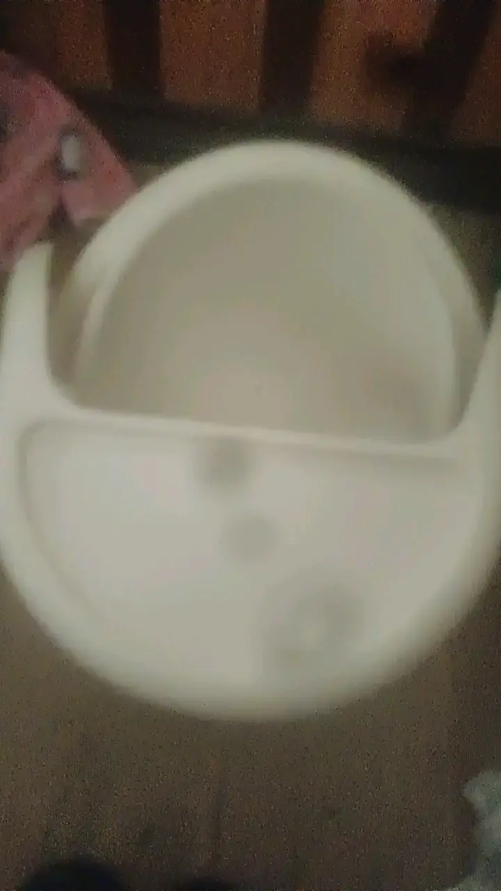 Silla de bebé para comer blanca - 1
