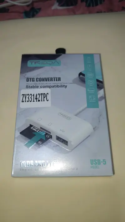 Convertidor OTG Treqa USB-5 compatible - miniatura 1