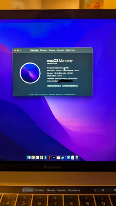 MacBook Pro Late 2016 16" - miniatura 2