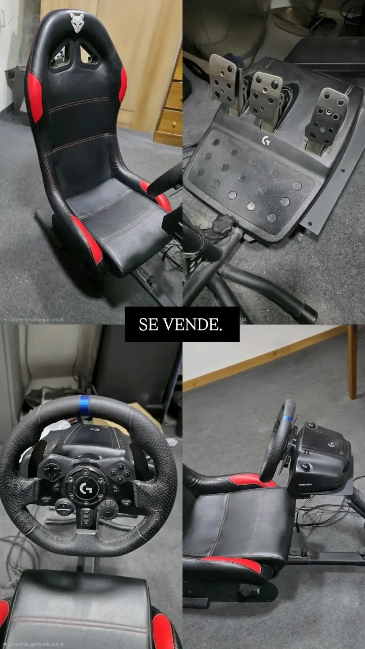 simulador de conducción Logitech G923 - 1