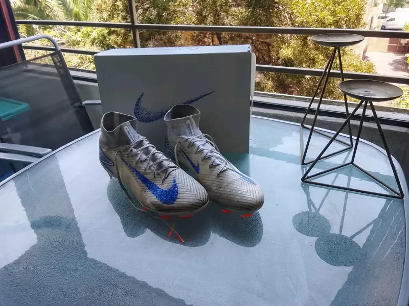 Botines Nike Mercurial Superfly plateados - 1