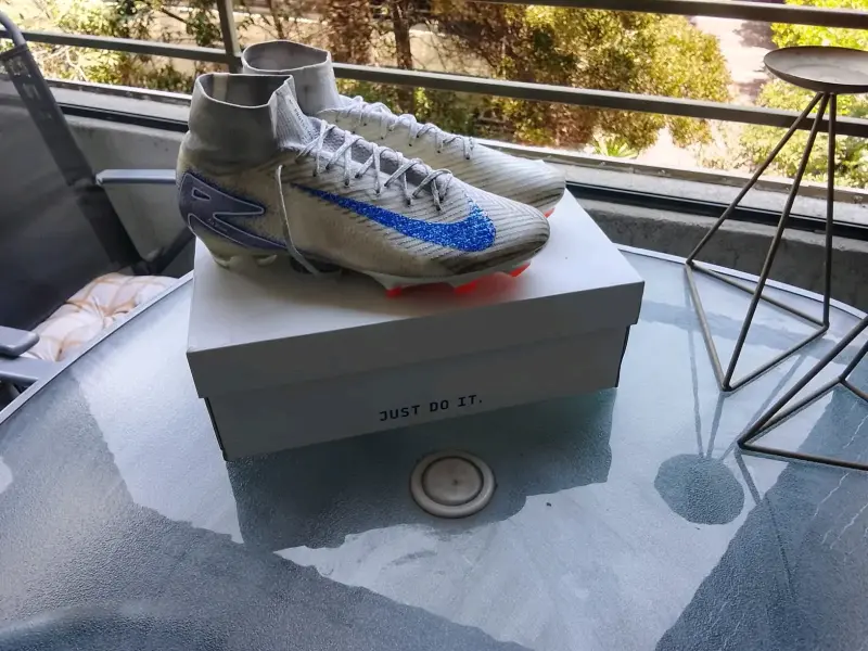 Botines Nike Mercurial Superfly plateados - 4
