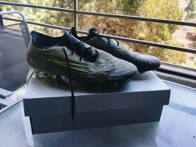 Zapatillas de fútbol Nike Mercurial negras - miniatura 3