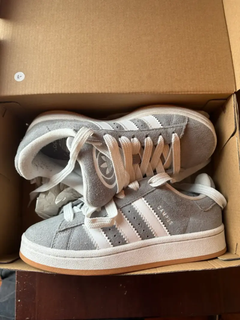Zapatillas Adidas Campus grises para niña o mujer