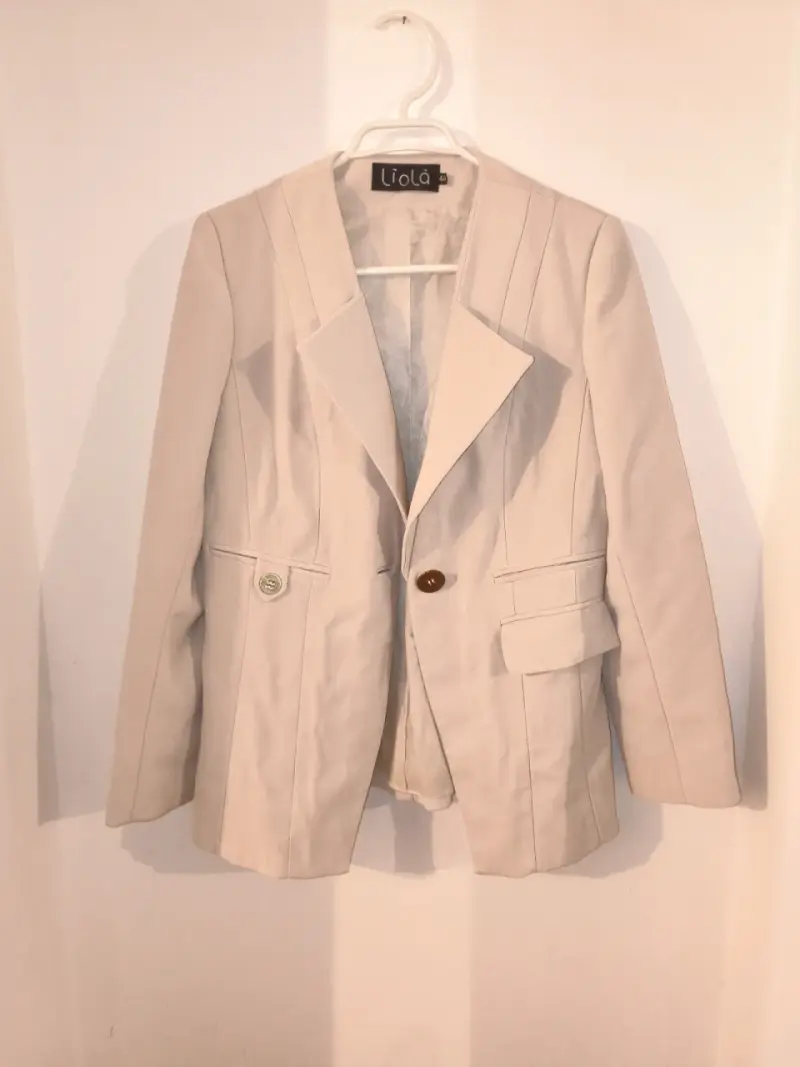 Blazer beige Liola elegante - 1