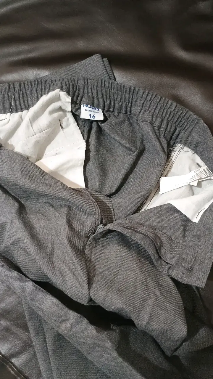 Pantalones de vestir gris oscuro para hombre - 3