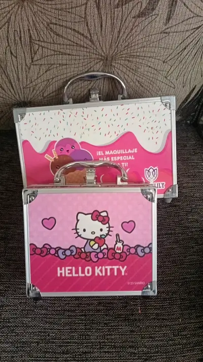 Maletín organizador de maquillaje rosa - miniatura 2