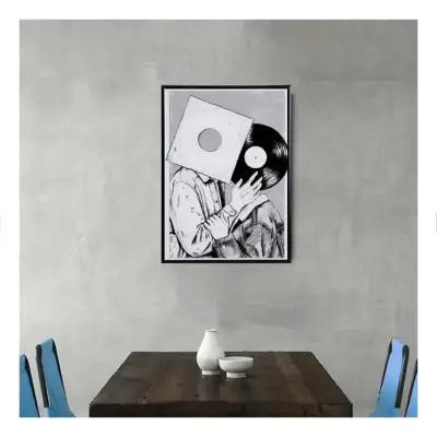 Moderno Cuadro Decorativo Amor Analogo 42X62 - miniatura 3