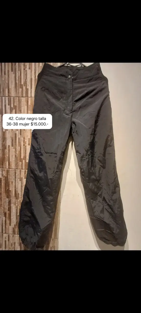 Pantalónes para nieve,frío y agua (mujer y hombre) - 3