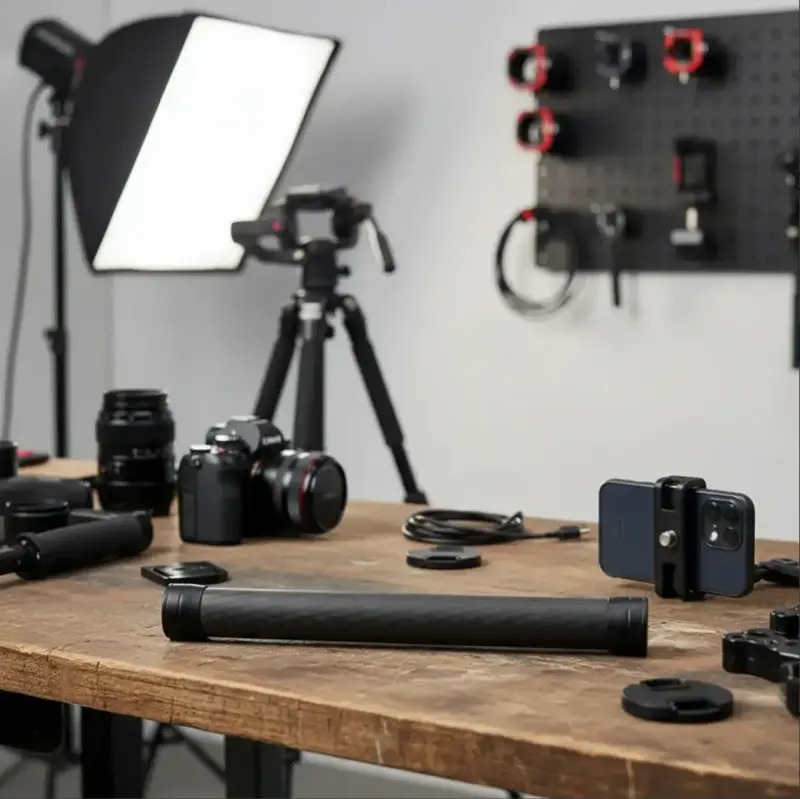 Barra Extensión Para Estabilizador Camara o Gimbal - 2