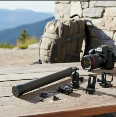 Barra Extensión Para Estabilizador Camara o Gimbal - miniatura 3