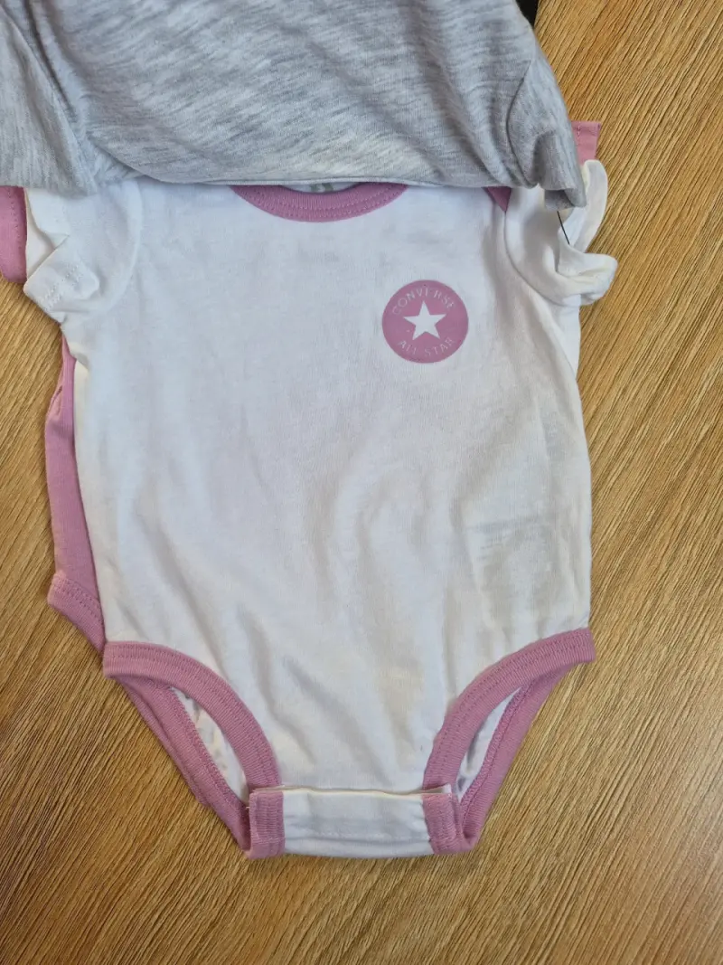 Tripack Bodys Converse - 3