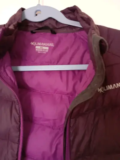 Chaleco acolchado Kilimanjaro morado para mujer - miniatura 3