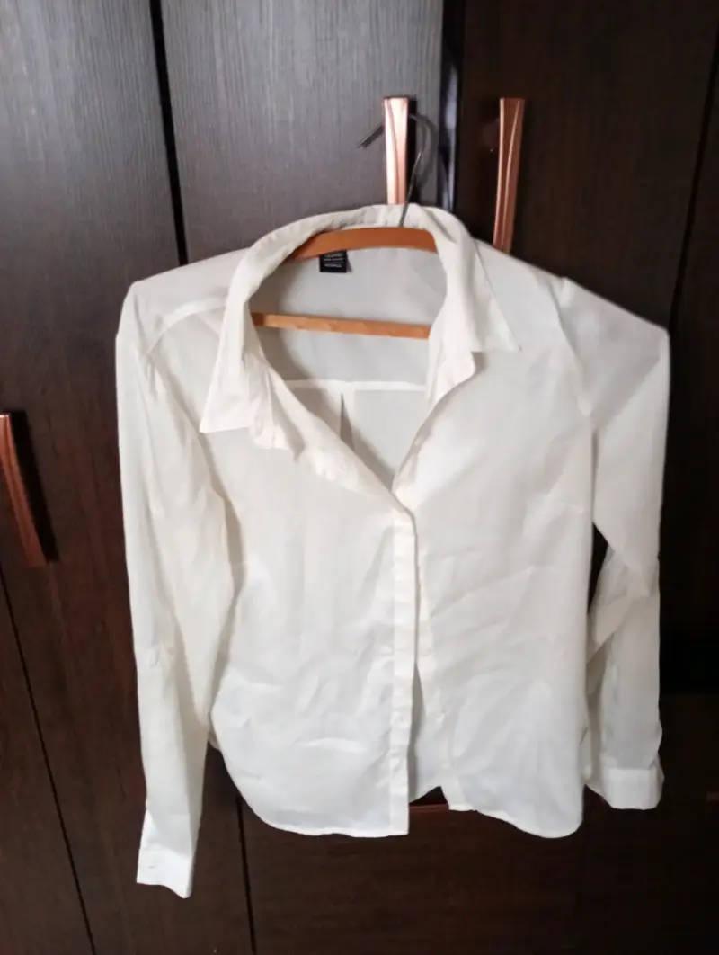 Camisa blanca Massimo Dutti de poliéster - 6