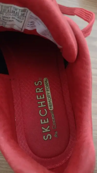 Zapatillas Skechers rojas - miniatura 3