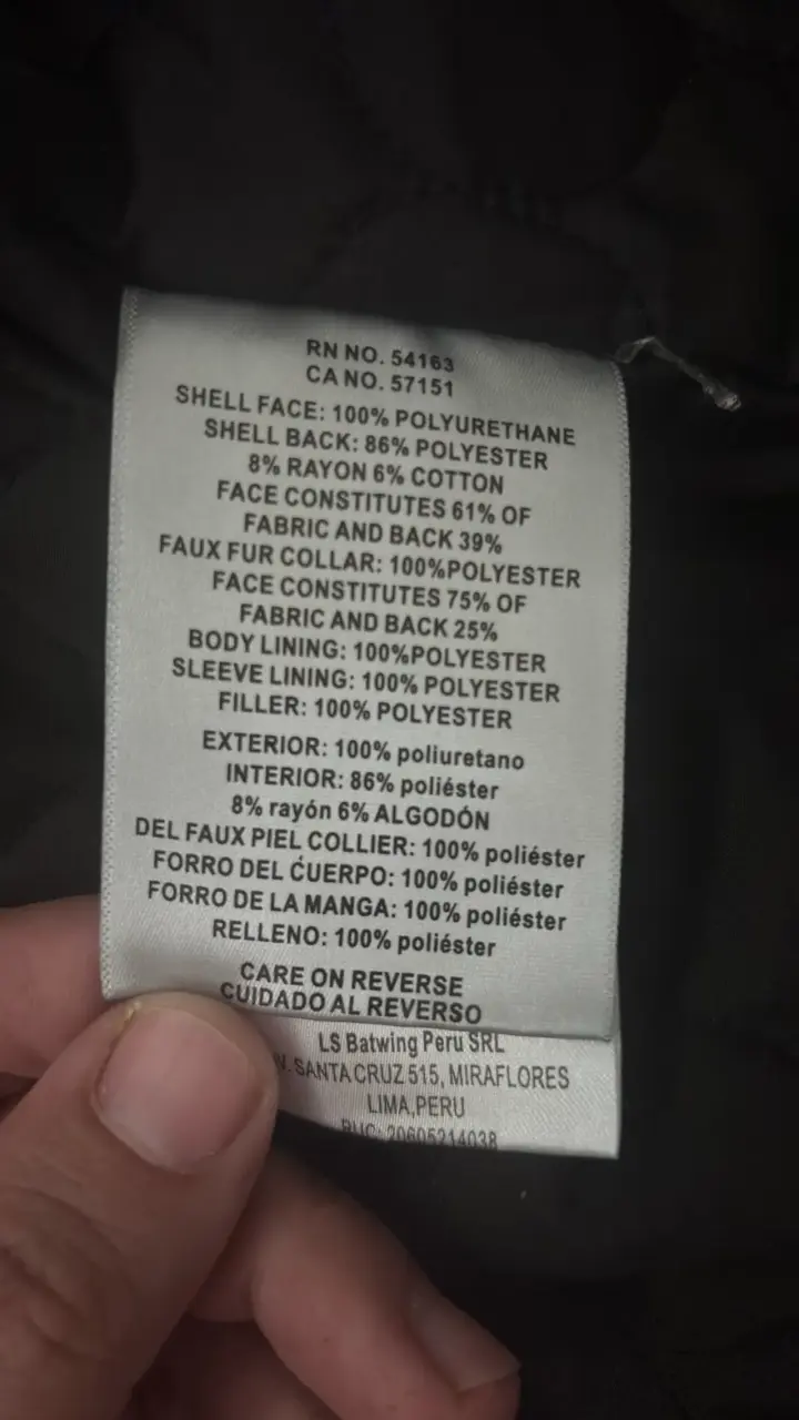 Chaqueta de cuero Levi's con forro de lana - 3